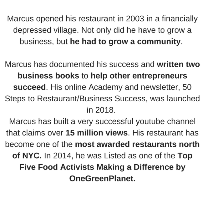 Marcus Entrepreneur 